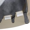munirater 6Pcs Tan Front Leather Seat Cover Bottom and Lean