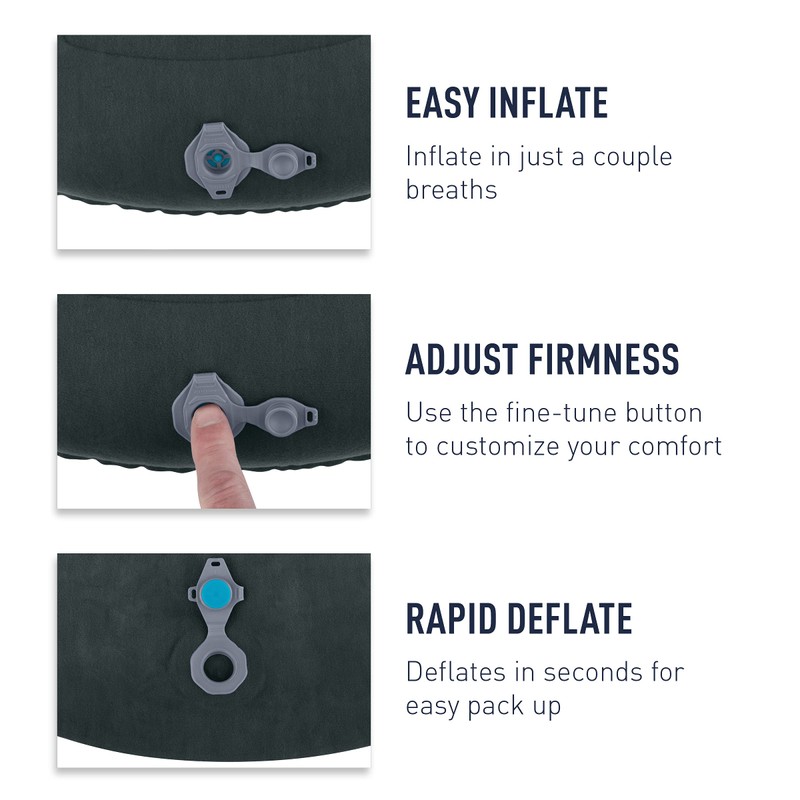 SEA TO SUMMIT Aero Ultra Light Pillow, Large, Aqua