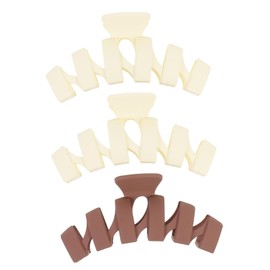 Healvian 3pcs Hair Clips for Women Multipurpose Fashion Headdress for Hair Easy to Use for Daily Styles