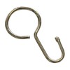 GARDINIA Pack of 20 Metal Nickel Rope Hooks for Rope