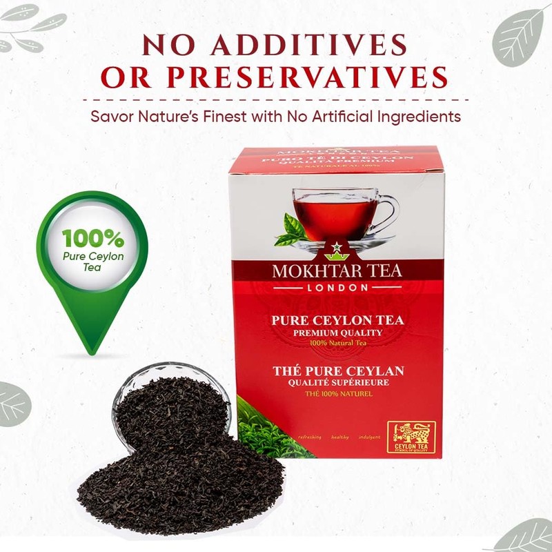 Mokhtar Tea London | Ceylon Tea | Premium Quality |