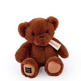 Histoire d'Ours - Le Teddy Bear, Capuccino, 28 cm, Brown - 28 cm - Birth Gift - HO3229