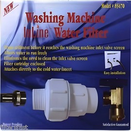 Inline Washing Machine Inline Water Filter Sediment Screen 85470, 1 EACH