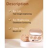 Cream Concealer Foundation Palette,Long Lasting Full Coverage Conceal Cream
