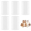 WUSJCOF 5pcs White Lice Comb, Durable Comb with Double-Sided Teeth,