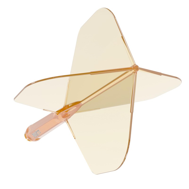 CUESOUL ROST 77 Integrated Dart Shaft and Flight,clear color, Big