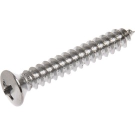 The Hillman Group 44919 8 x 1-Inch Jackson Head Trim Screw, Chrome, 25-Pack