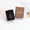 XSMZB Deer Antler Anchor Urn Necklace for Ashes Human Pet