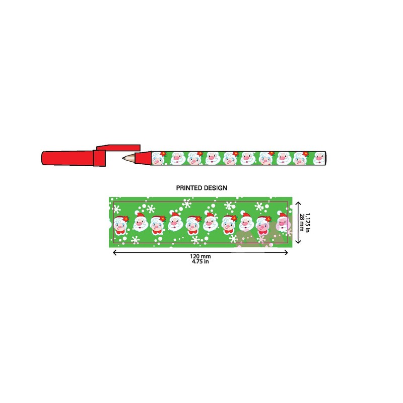 Fun Express Holiday Characters Stick Pen Assortment - 24 Pack