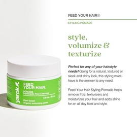 Yarok Hair Products – Organic Styling Whip for Hold and Volume – Luxury Vegan Professional Pomade Treatment – All Natural, Non Toxic – 2.75 Ounces