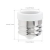 RTNLIT E39 to E26 Socket Adapter, Ceramic Mogul Base E39