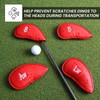 Golf Iron Head Covers Value 12 Piece Set, Synthetic Leather