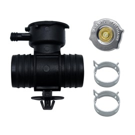 LoloWheat Radiator Coolant Filler Neck with Radiator Filler Cap Fit for 1993-2007 Chrysler 200 Sebring Caliber Avenger for Durango Dakota for Jeep Compass Patriot 52028810AL 52029195AK 55116901AA