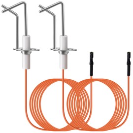 Hiorucet 62-24164-01 - Encendedor directo de chispa (DSI) para Rheem HVAC Pro-tech PSE R36 PSER36, Encendedores de quemador de horno, Sensor de llama, electrodo de chispa con cable de plomo de 35