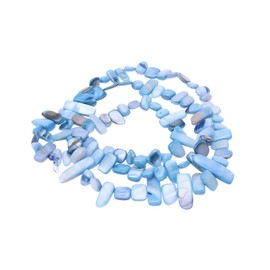 VILLFUL Multicolor Irregular Natural Stone Chain Necklace for Women Girls Bead Necklace Irregular Gravel Strand Jewelry for Casual Wear Special Occasions