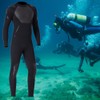 1.5MM Diving One Piece Swimsuit Wetsuit Long Sleeve for Snorkeling