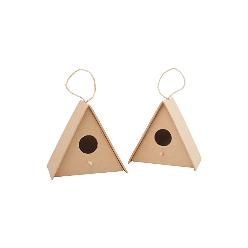 VBS Triangular Bird House - Set of 2