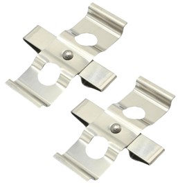 Hoypeyfiy BPF1266C Front Brake Pads Fitting Pins Kit with Disc Brake Caliper Hardware, Replacement for Peugeot 406 1997 1998 1999 2000 2001 2002 2003 2004