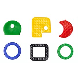 Key identification / assortment selection for common keys (30 pieces) of different types - assorted colours (standard colours)