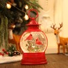 Christmas Snow Globes Cardinal Gift, Light Up Musical Snow Globe