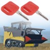 Create idea 8pcs Ignition Keys Replacement Crawler Loader Ignition Key