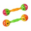 Buwei 2 Pcs Bird Parrot Toy Rattle Birds Fun Exercise