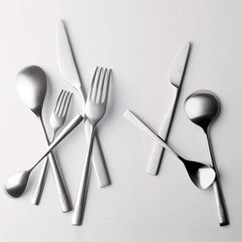 Tsubame Shinko Industries SUNAO Dinner Fork, 7.6 inches (194 mm), 18-8 Stainless Steel, Made in Japan