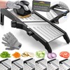 Gramercy Adjustable Mandoline Slicer for Kitchen, Potato Cutter, Vegetable Chopper,