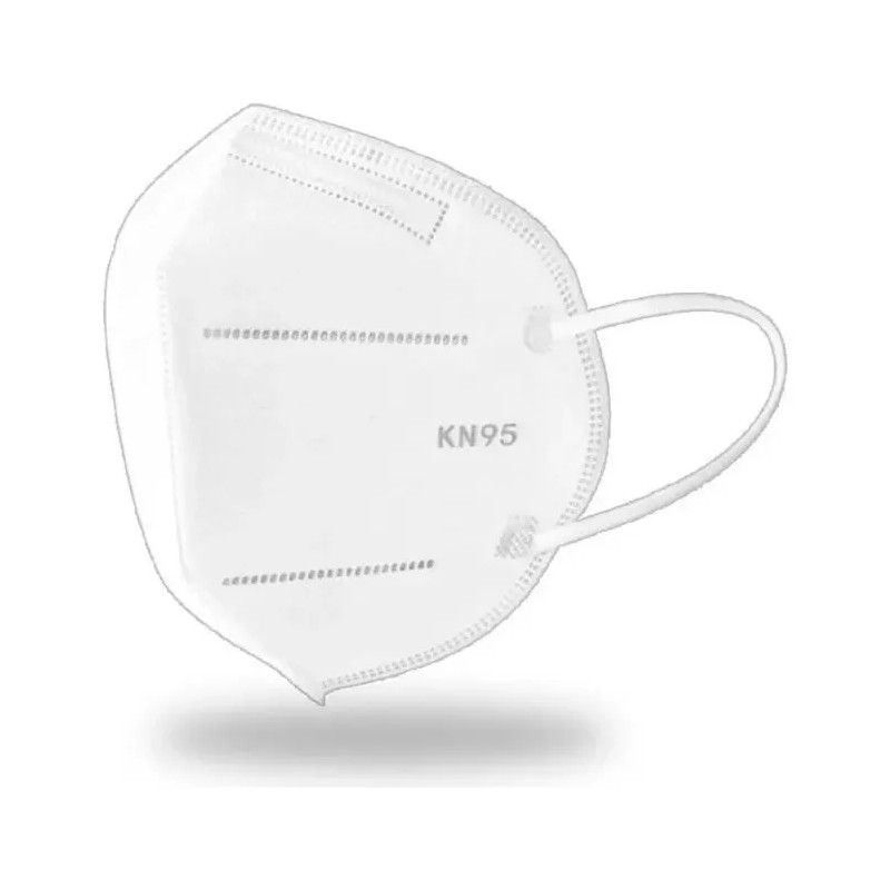 Tapabocas Face Mask KN95 5 Capas Blanco Ajuste Nasal 100