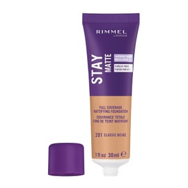 Rimmel London Stay Matte Liquid Mousse - 201 Classic Beige - Foundation 1oz
