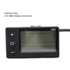 LCD Electric Bike Display Waterproof Bicycle Control Panel with ABS
