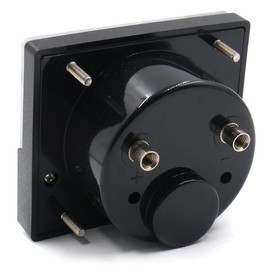 Baomain Voltímetro DH-670 DC 0-30V Rectangular Clase 2.0 Panel analógico medidor de voltaje de voltios