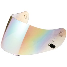 HJC Cascos HJ-09 Unisex-Adultos reemplazo de protector de casco cara completa, Arcoiris (Rainbow)