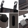 Figarge Car Seat Backrest Organiser Tissue Hanging Bag Multifunctional Organiser