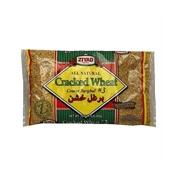 Ziyad Cracked Wheat Number 3 Coarse Bulgur, Bread Filler Perfect