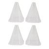 20Pcs Garden Cloche Frost Protection Transparent Rectangular Reusable Cloche Plant