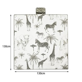 Zjyufy 2 in 1 Splash Mat for Under Highchair, 51 Mess Mat, Play Mat, Waterproof Non- Slip Floor Protector for High Chair, Arts, Crafts, Play