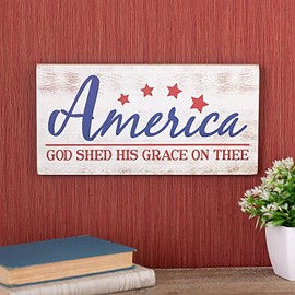 Fun Express God Shed His Grace on Thee Sign