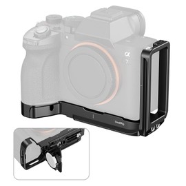 SmallRig 6034 Right Angle Mounting Plate for Sony Alpha 7V/7RV/7IV (Built-in AirTag Mounting Slot)