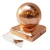 3.5" Copper Ball Post Cap - Fits 3.5" x 3.5"
