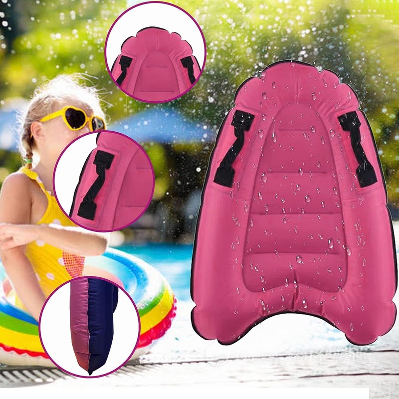 Norhogo Inflatable Body Board, Portable Inflatable Float Fin, Surfboards Soft