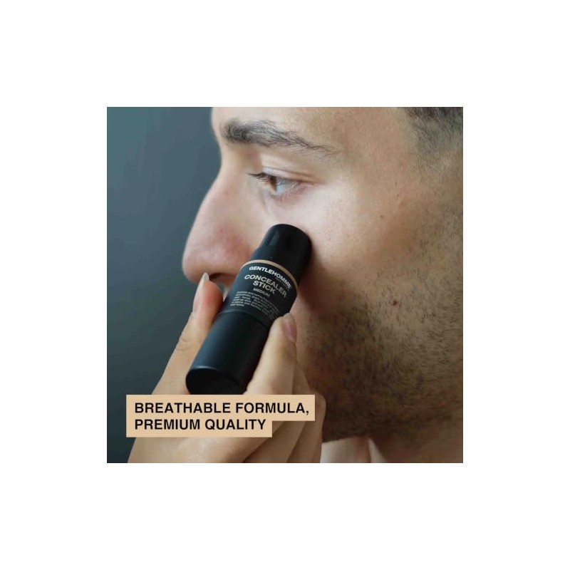 Gentlehomme Corrector Barra Hombres Pincel Borrar Ojeras Tono Medio Claro