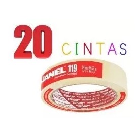 Janel Cinta Adhesiva Janel Transparente 24mm X 65 M 20 Piezas