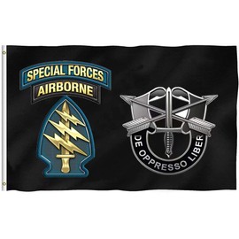 Oersted United States Army Special Forces (USASF) Large Flag Outdoor Flag Flying Flag 3x5ft Banner
