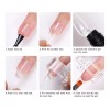 Nail Art 10 Pinza Clip Para Polygel Acrygel Molde Dual