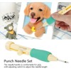 Embroidery Needles Stitching Punch Pen Set, Embroidery Pen Punch Needle