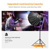 K&F Concept Light Stand for Photography, 9.1ft/2.8M Portable Extendable Photo