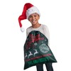 Fun Express Large Santa Drawstring Bags, 3 Pieces