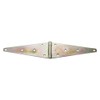 National Hardware N127-910 282BC Heavy Strap Hinge in Zinc plated,12