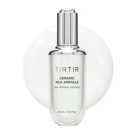 TIRTIR Ceramic Milk Ampoule 40ml - Srum Coreano Hidratante Vegano con Complejo de Leche y Ceramidas - Kbeauty, skincare coreano                       